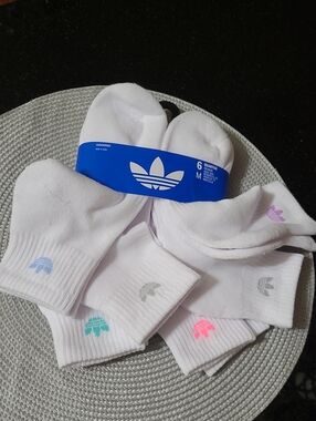 Adidas Unisex Quarter Socks